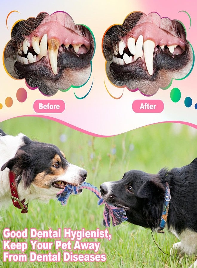 Dimeho 48 PCS Puppy Chew Toy Dog Rope Toys Cotton Knot Teething Toy Tug of War Dog Interactive Toys Multi Color for Small and Medium Dogs Newborn Pet Boredom Teeth Cleaning - Image 5